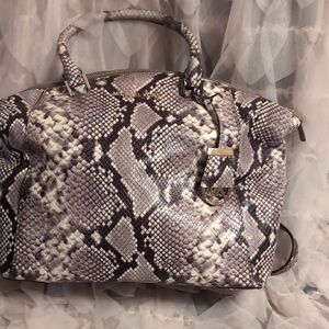 Michael Kors Snake Print Satchel